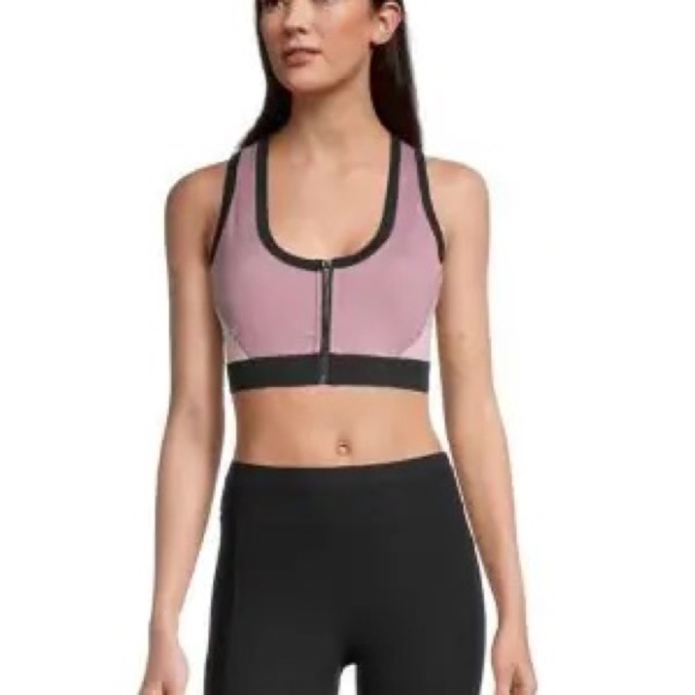 Calvin Klein Performance Color Blocking Sports Bra - image 1